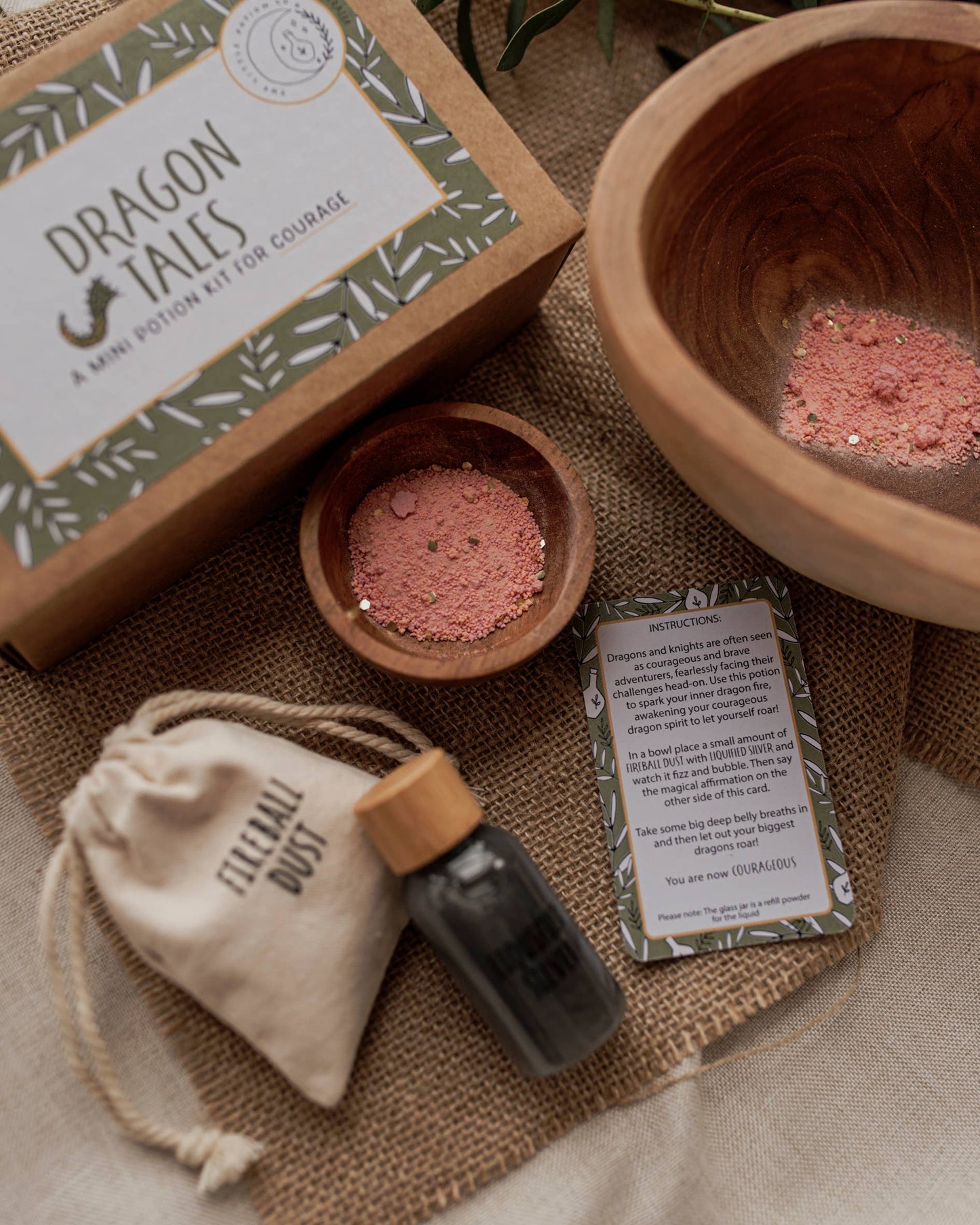 Mini Potion Kit - Dragon Tales (I am Courageous)
