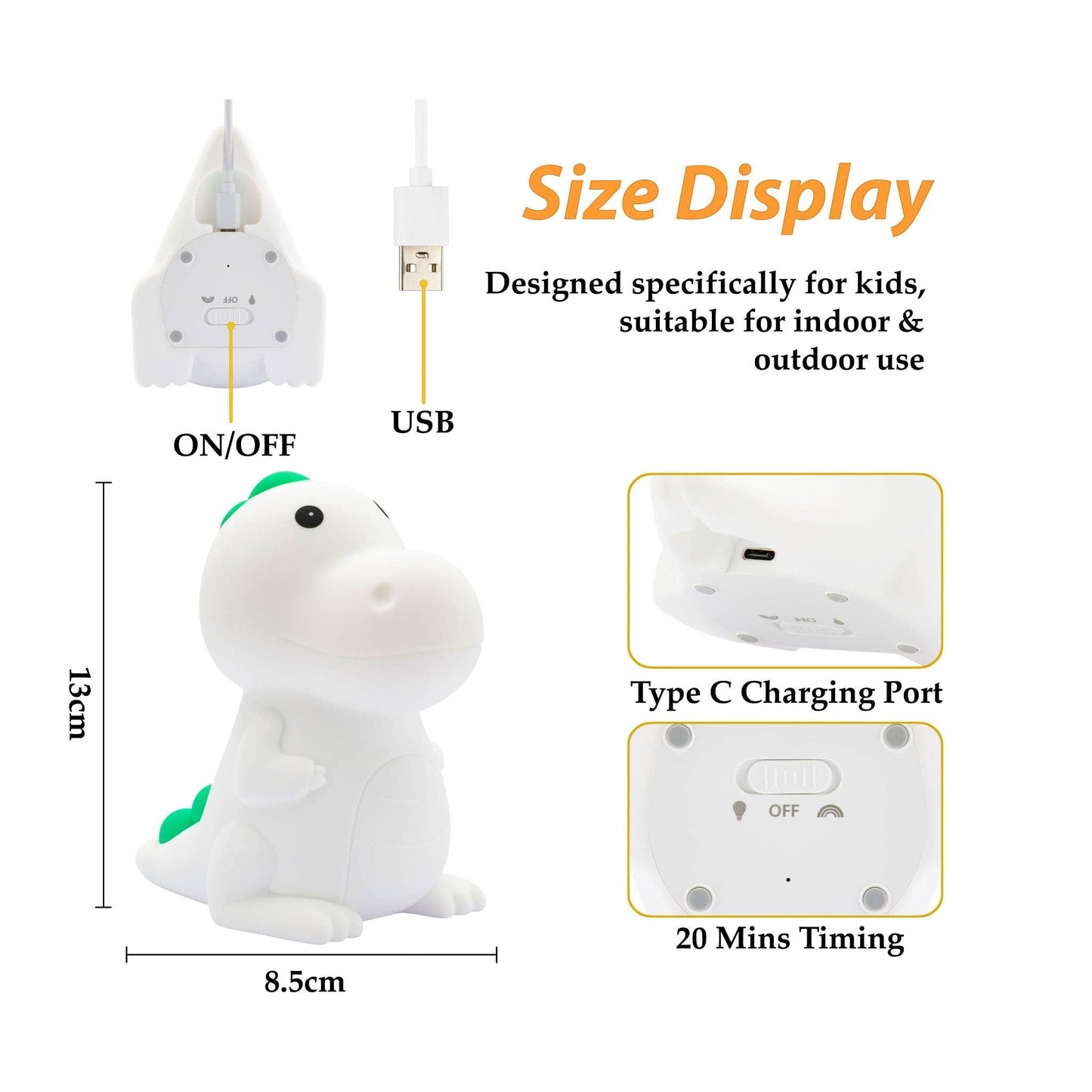 Dinosaur Dreams Night Light