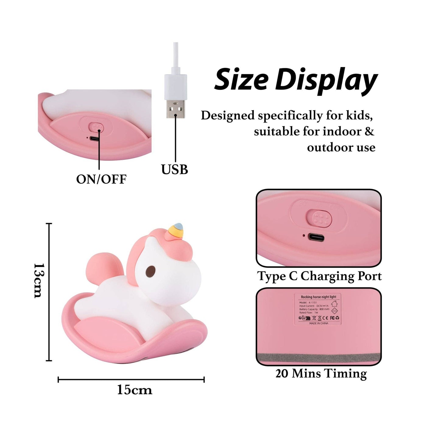 Rocking Horse Night Light