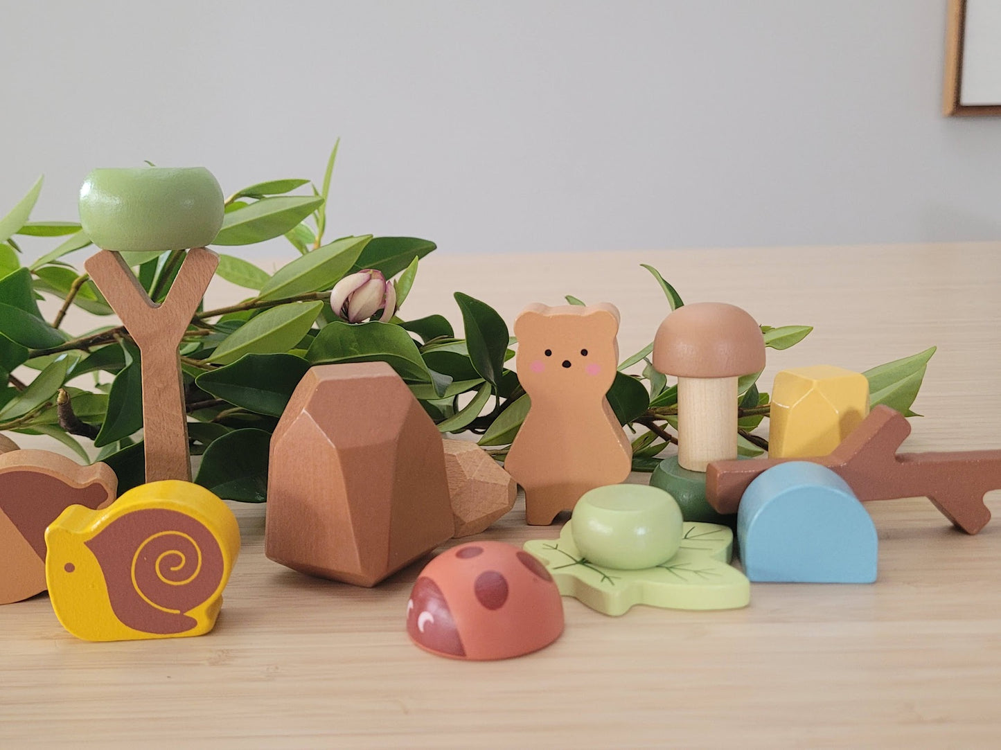 Wooden Forest Set