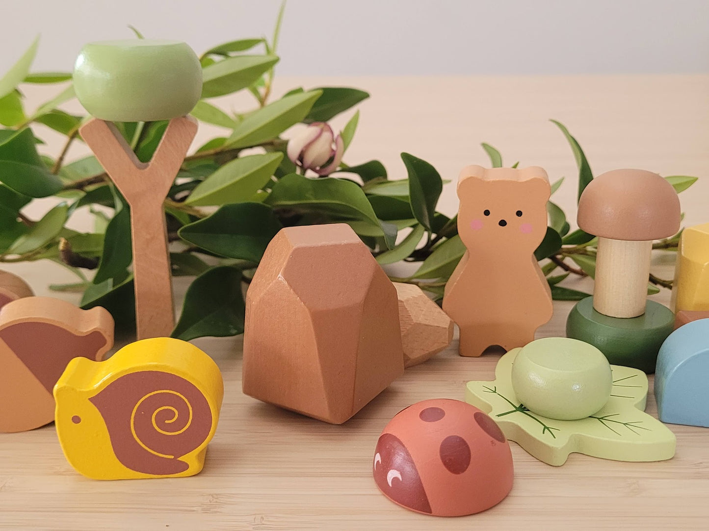 Wooden Forest Set