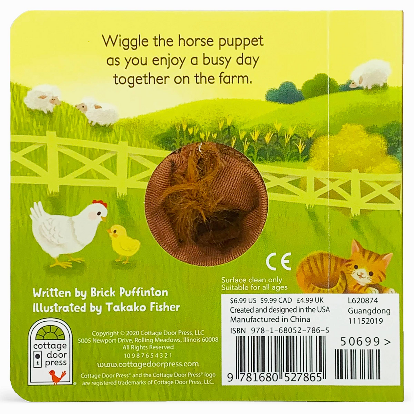 A Little Horse - Chunky Finger Puppet Book