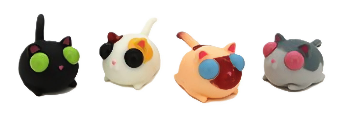 Squeezy Pop Eye Cat