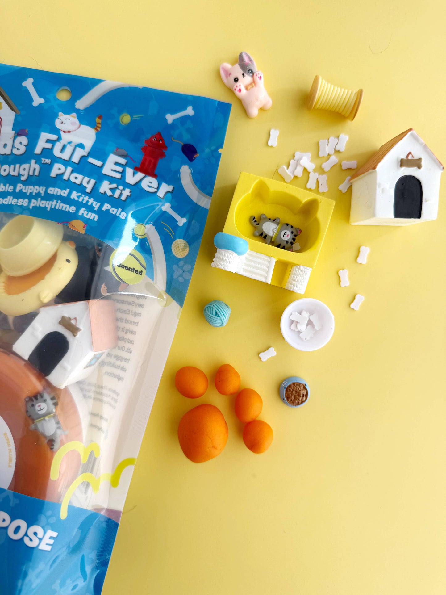 KidDough Play Kit - Friends Fur-ever