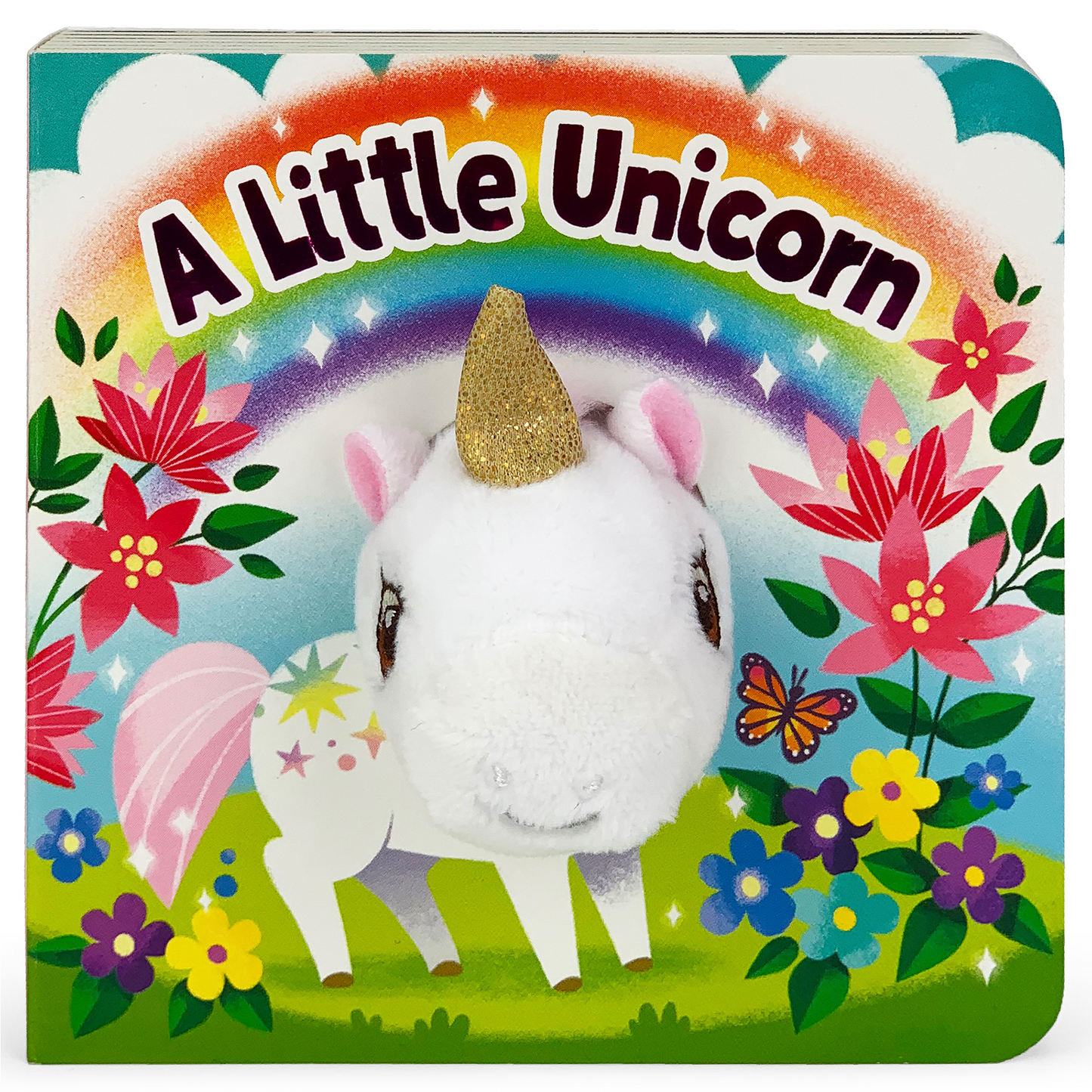 A Little Unicorn - Chunky Finger Puppet Book