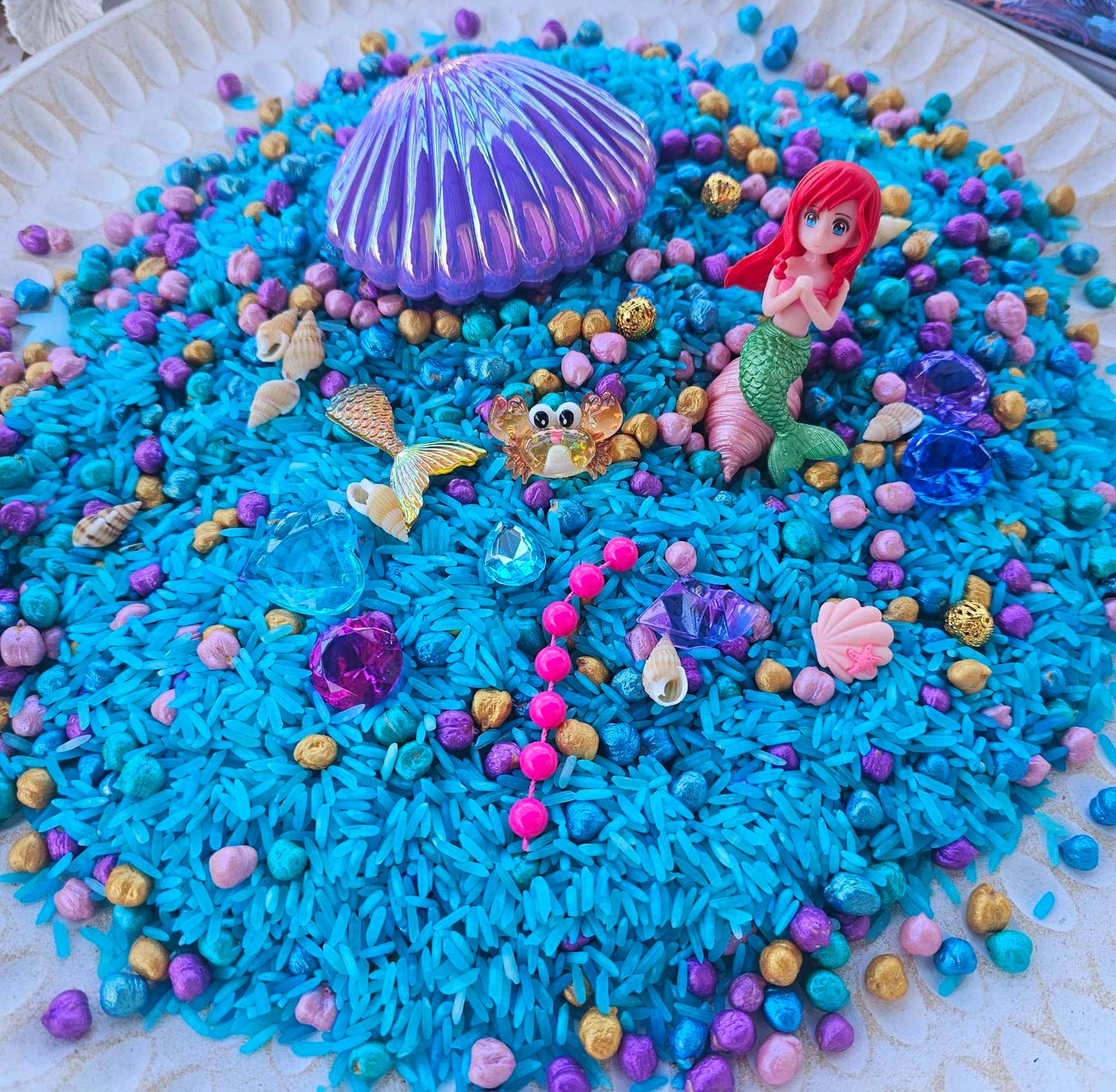 Mermaid Sensory Pour & Play