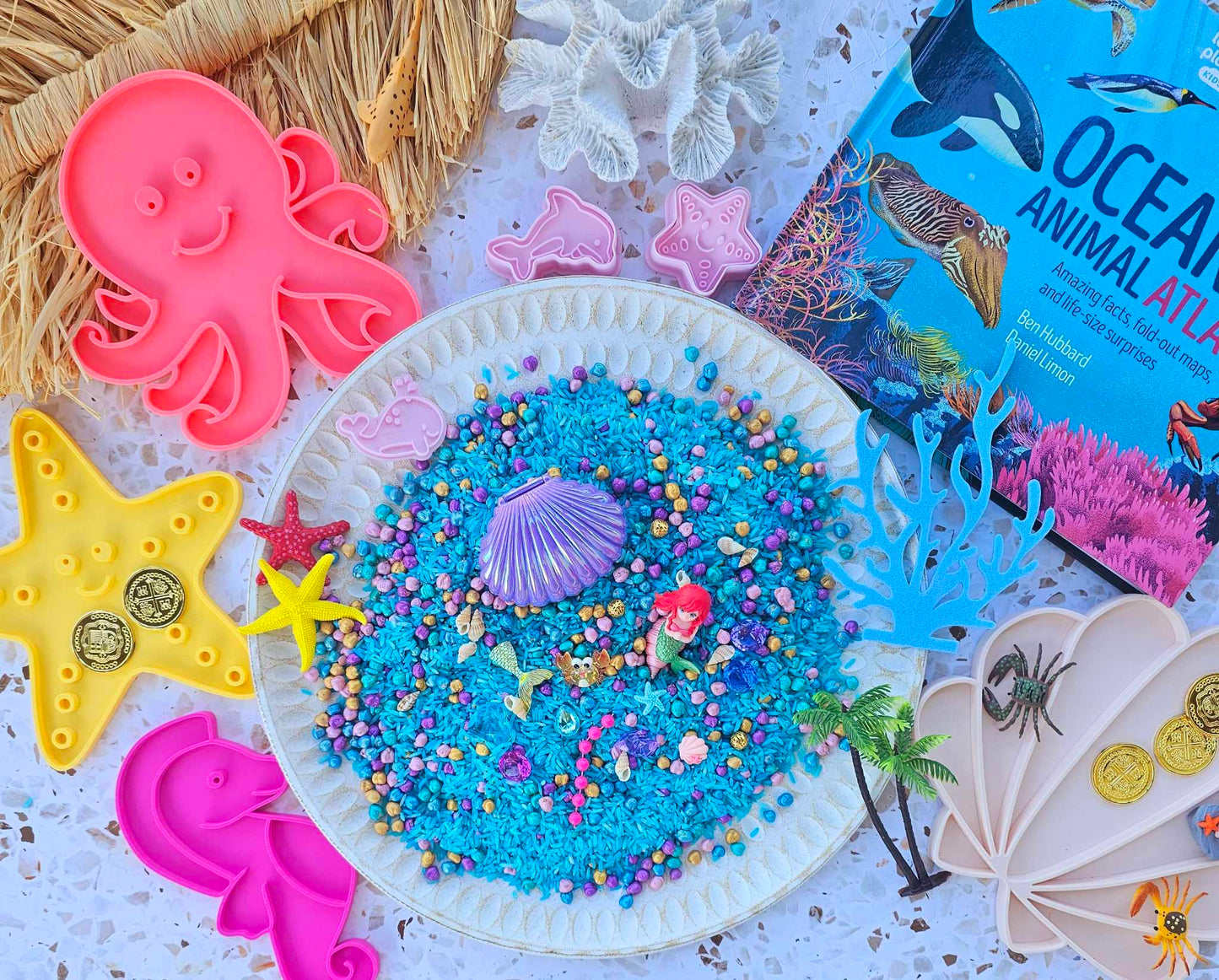 Mermaid Sensory Pour & Play