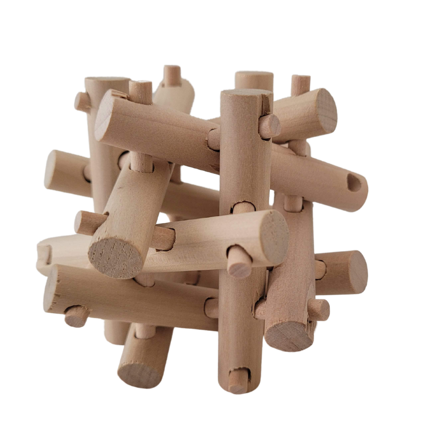 Wooden Brainteaser Puzzle