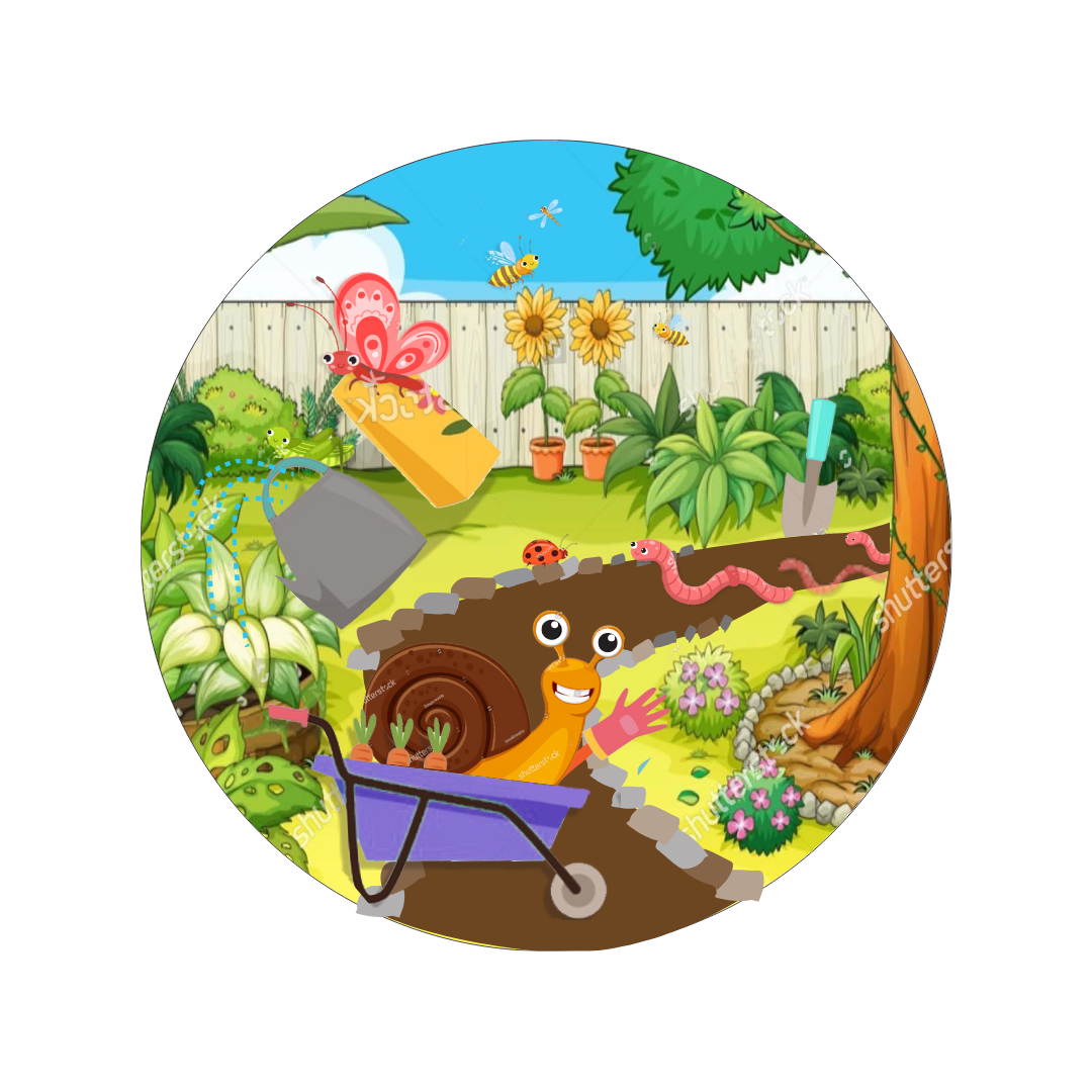 Tray Play Insert: Garden