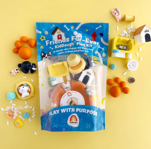 KidDough Play Kit - Friends Fur-ever
