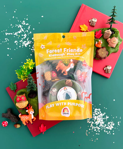 KidDough Play Kit - Forest Friends