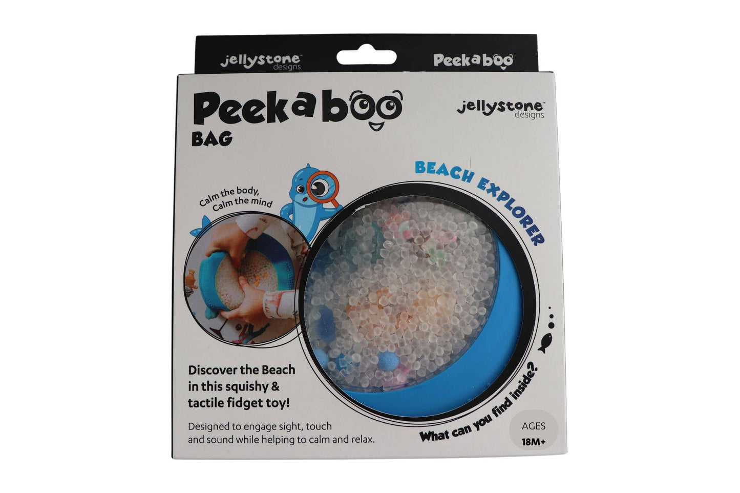 Peekaboo Sensory Bag: Beach
