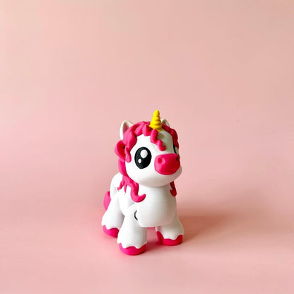 Pink & White Unicorn