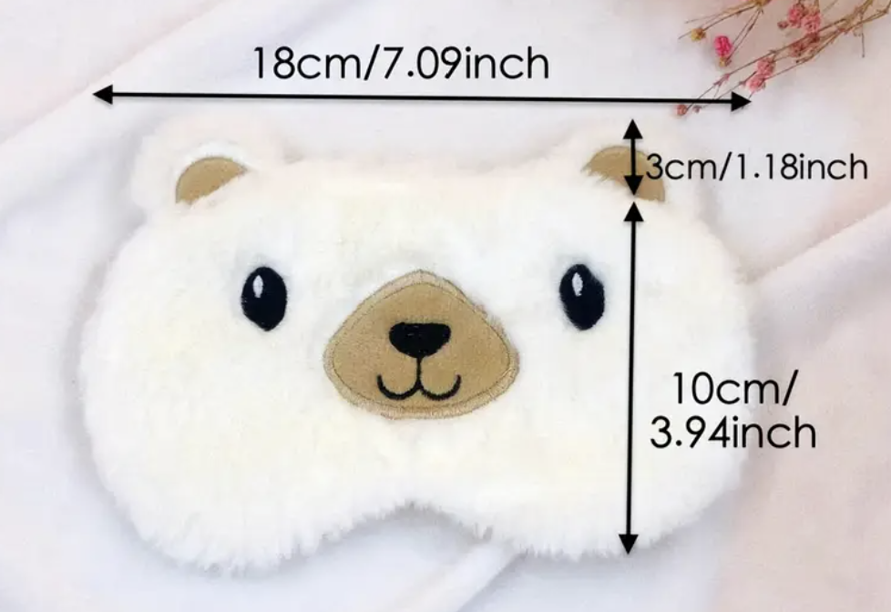 Kids Calming Bear Eye Mask