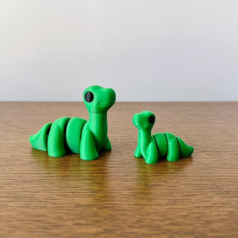 Mini Brontosaurus Dinosaur