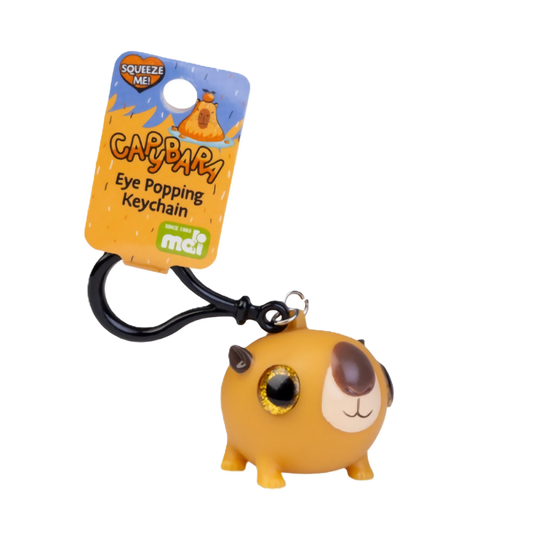 Capybara Eye Popping Keychain