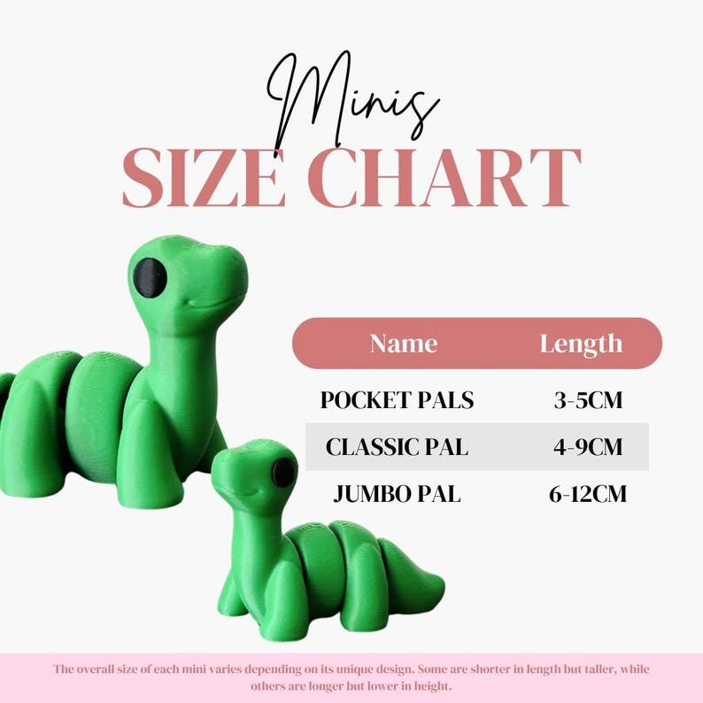 Mini Brontosaurus Dinosaur