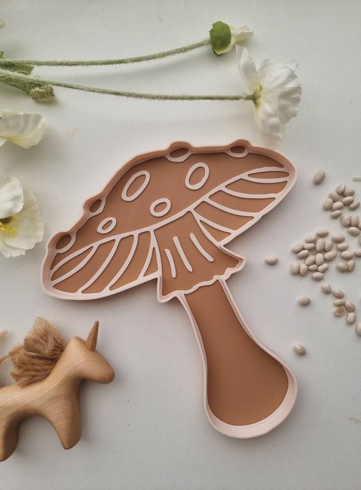 Mushroom Play Tray