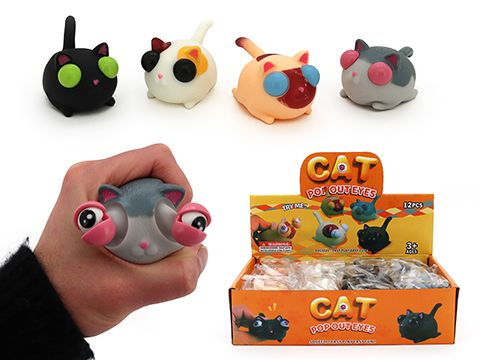 Squeezy Pop Eye Cat