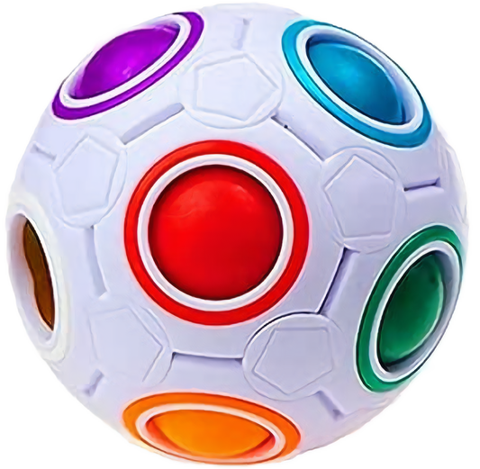 Rainbow Puzzle Ball