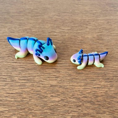 Mini Rainbow Axolotl