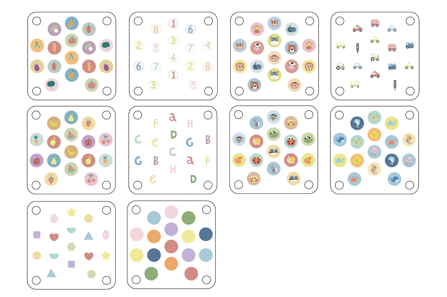 Apple Memory Matching Game