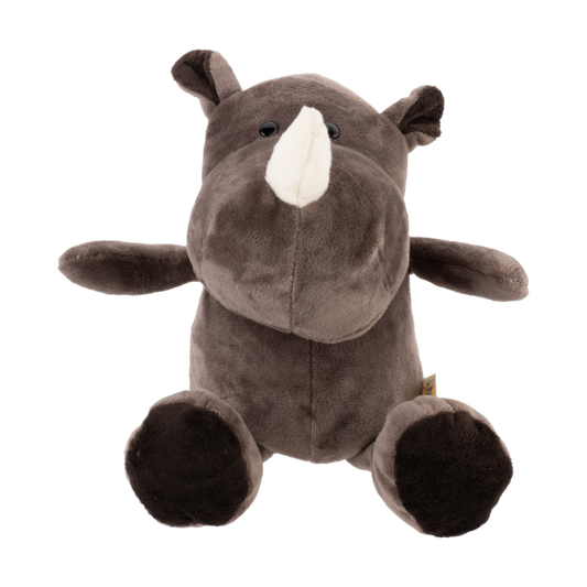 Handmade Soft Plush - Ruby the Rhino