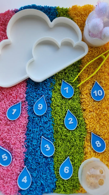 Raincloud Play Tray  Set